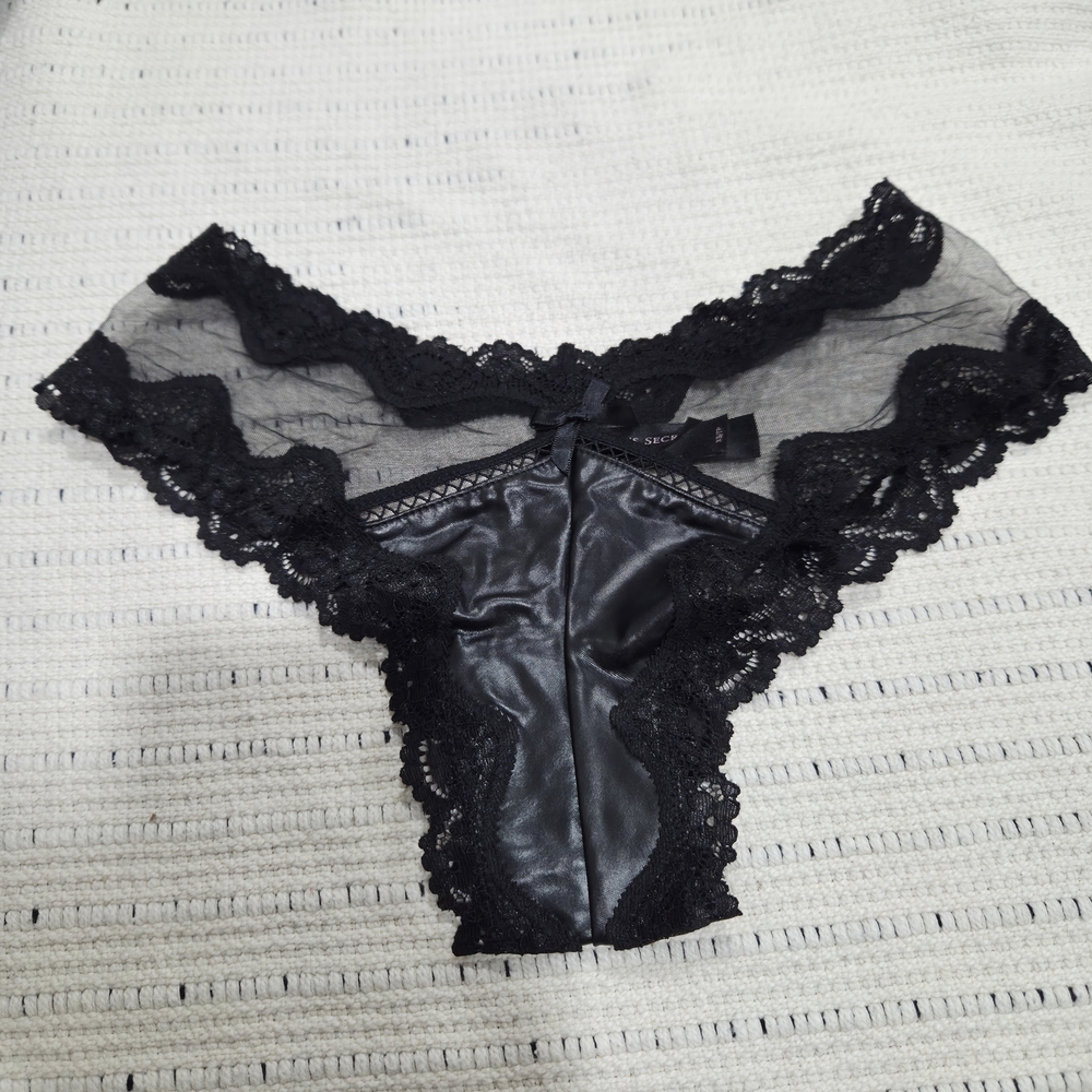 Victoria's Secret Black Lace Panties